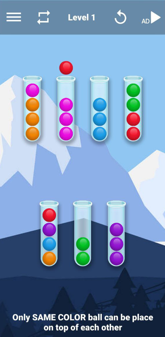 Ball Sort Puzzle Screenshot 4