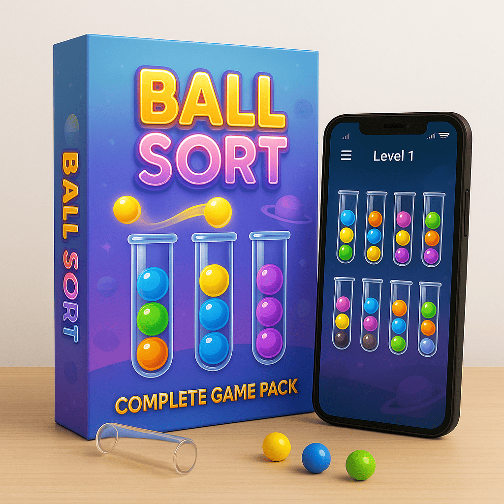 Ball Sort Puzzle Vorlage